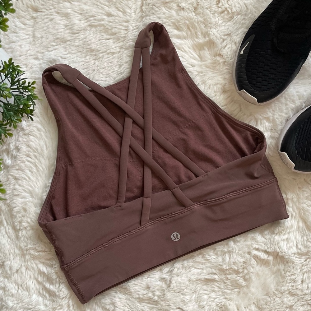 lululemon athletica Brown Sports Bra